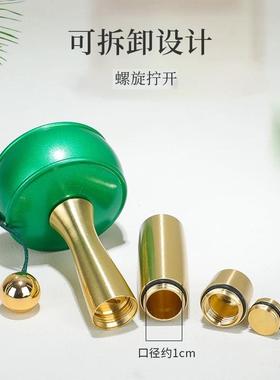 藏式随身手持转金轮小手摇转金筒文殊绿度母微缩胶卷便携藏族转简