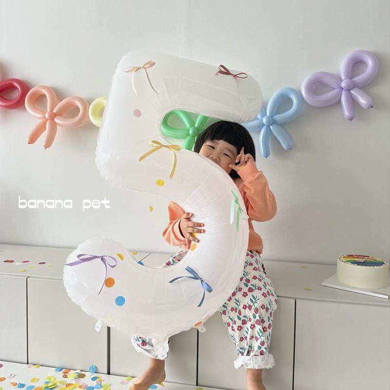 banana pet多巴胺长条气球蝴蝶结拉旗宠物猫咪狗狗生日小清新装饰,淘宝优惠券,粉丝福利购,淘宝优惠卷