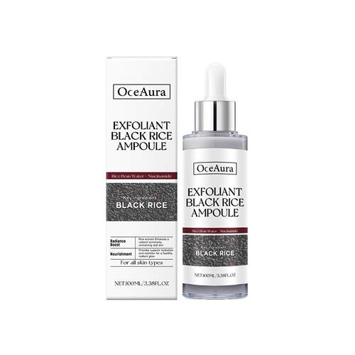 OceAura Black Rice Exfoliating Liquid Facial Cleansing Essen - 图3