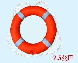 聚乙烯塑料複合海用 船用 救生圈 游泳圈 加工 定做 2.5公斤