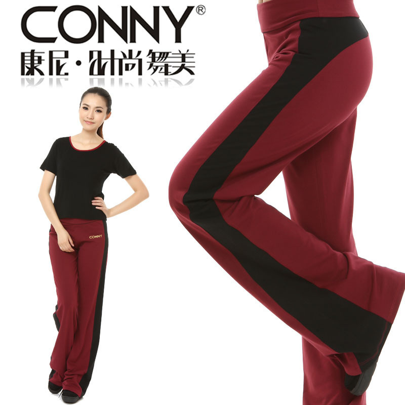 特價conny萊卡LYCRA舞蹈減肥運動褲操服健身服裝健美操下裝