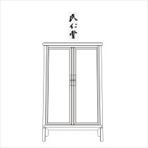 Order to make a beech wood sour Branches Noodle soft-drawer Ming style Old furniture bookings Link