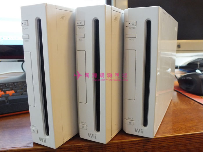 中古二手原装任天堂WII游戏机 WII 白色任天堂WII主机 NGC游戏兼 - 图2