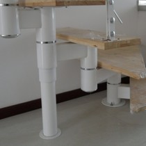 Manufacturer customized stairs to support the keel with the ground support piece