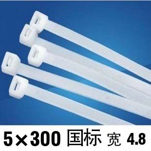 厂家直销喷绘布国标环保尼龙扎带 索带 束线带 耐高温扎带5*300mm,淘宝优惠券,粉丝福利购,淘宝优惠卷