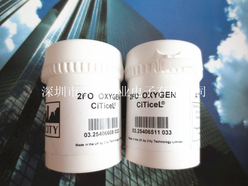 100%英國CITY進口氧氣感測器氧電池O2感測器 2FO 原裝現貨包郵!