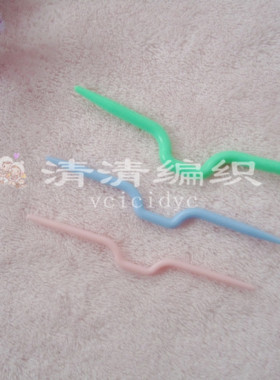 编织工具清清麻花针手工diy