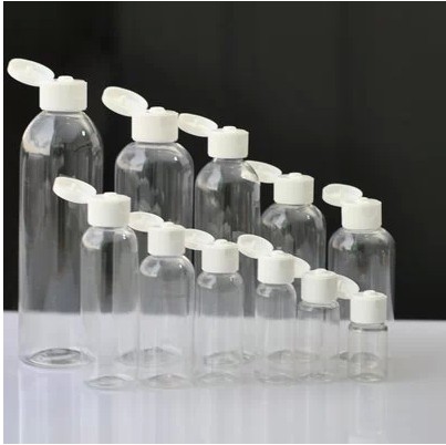 透明款30ml40ml,100ml 500蝴蝶盖pet瓶翻盖瓶分装瓶化妆品翻盖瓶 - 图0
