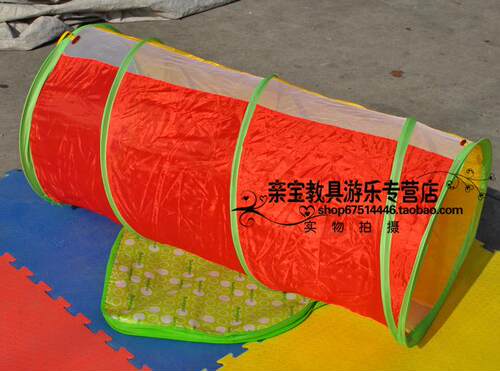 感统训练器材阳光隧道布钻洞小精灵钻洞快乐虫钻洞幼儿园设备玩具 - 图0
