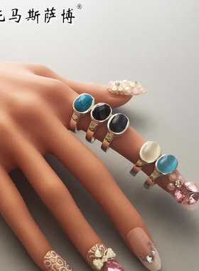 托马斯萨博时尚风开口戒指