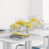 Квадратный прозрачный стеклянный аквариум, европейский стиль