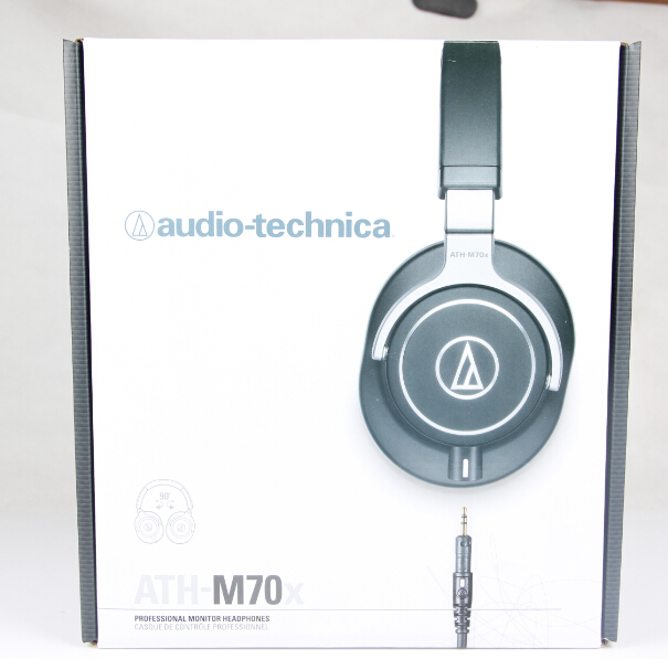 Audio Technica/铁三角 ATH-M70X 旗舰款专业监听头戴式耳机 - 图1