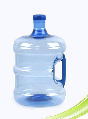 加厚10升带把手纯净水桶矿泉水桶装水桶L食品级QS螺旋盖饮水机桶
