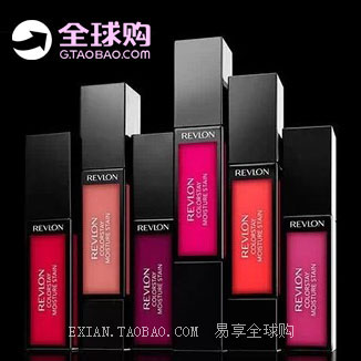 美国Revlon露华浓不脱色持久保湿唇釉唇蜜唇彩液体口红055 045-图0