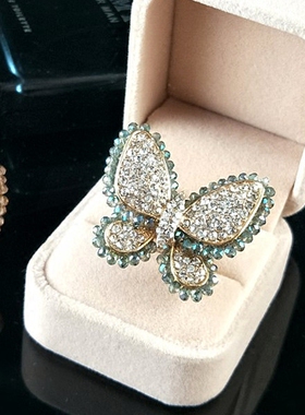 东大门韩国饰品水钻关节礼物戒指