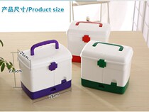 Large Number Rescue Emergency Medicine Box Home Health Care Box Medicine Case Finishing Box Multifunction Storage Box Family Loading box