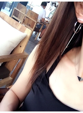 大理石花纹拼接几何三角形吊坠