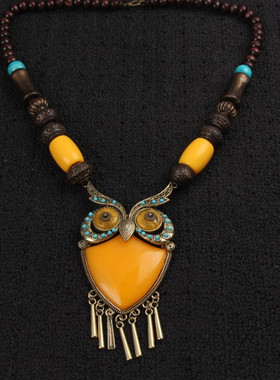 欧美新款藏式波西米亚奢华大宝石