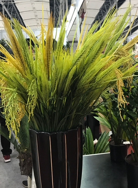舞台单支麦穗摄影道具布景假花