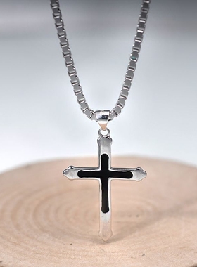 纯银刻字欧美时尚男女情人节项链