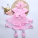 Mùa hè babyiesies bé bông tam giác romper romper váy công chúa trăng tròn sơ sinh trăm ngày tuổi - Áo liền quần quan ao tre em Áo liền quần