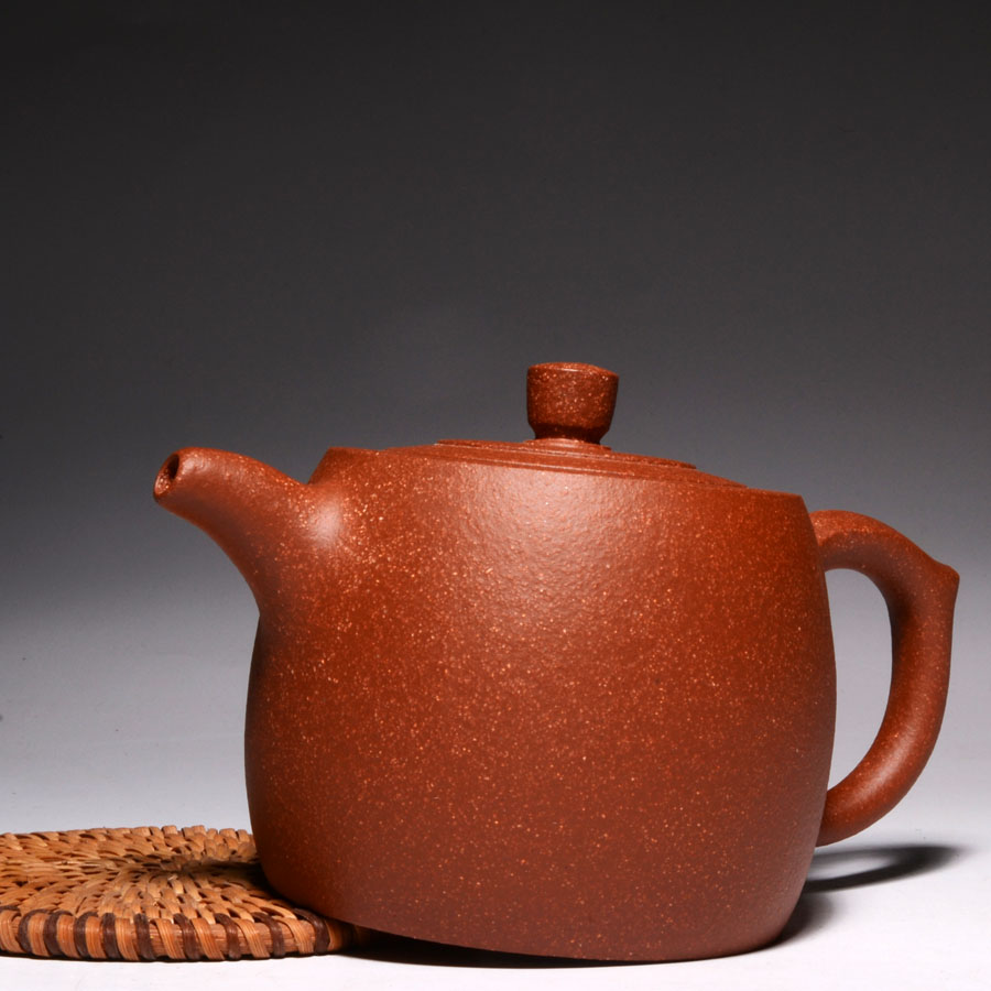 宜兴正宗紫砂茶壶原矿孙老师红砂段泥井栏手工茶具自产自销大容量 - 图0