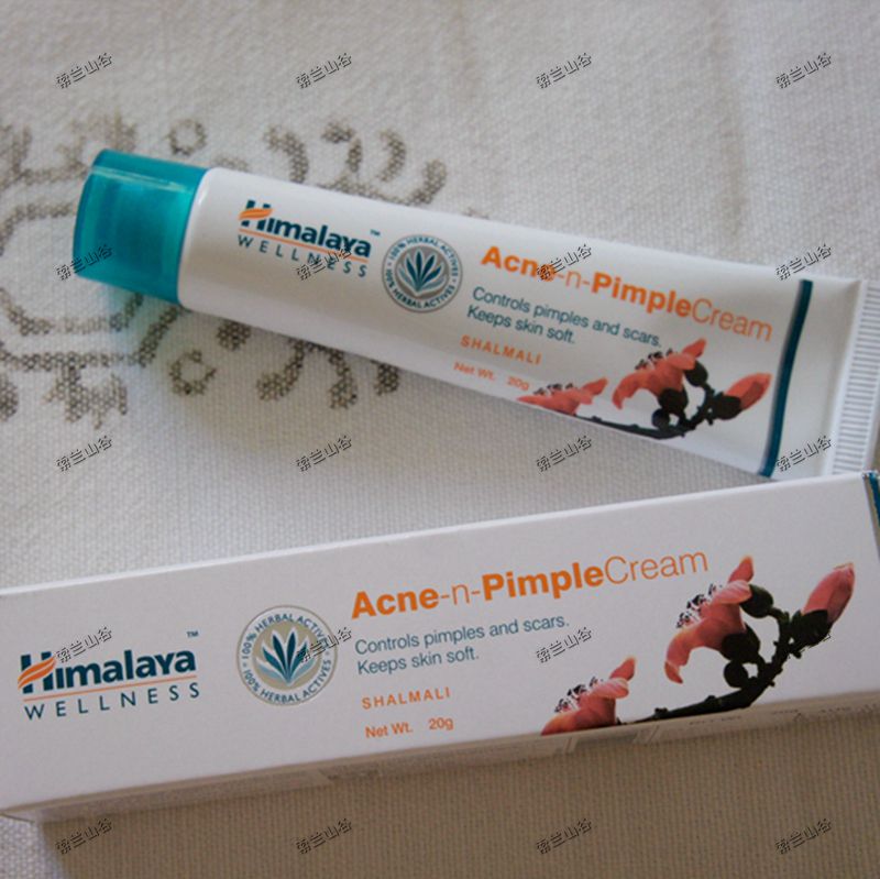 印度喜馬拉雅祛痘膏霜Himalaya Acne-n-Pimple Cream植物包郵進口
