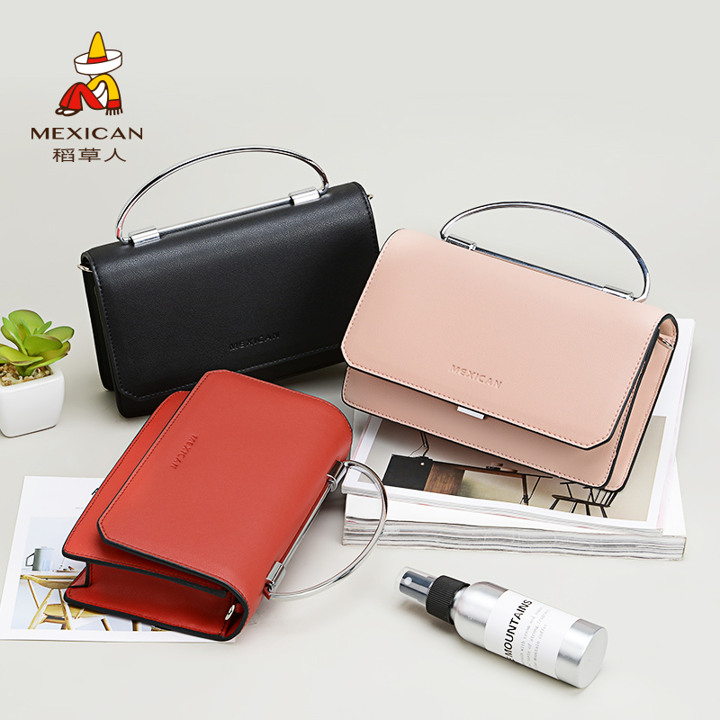 稻草人女包2018新款小包包女夏时尚韩版百搭