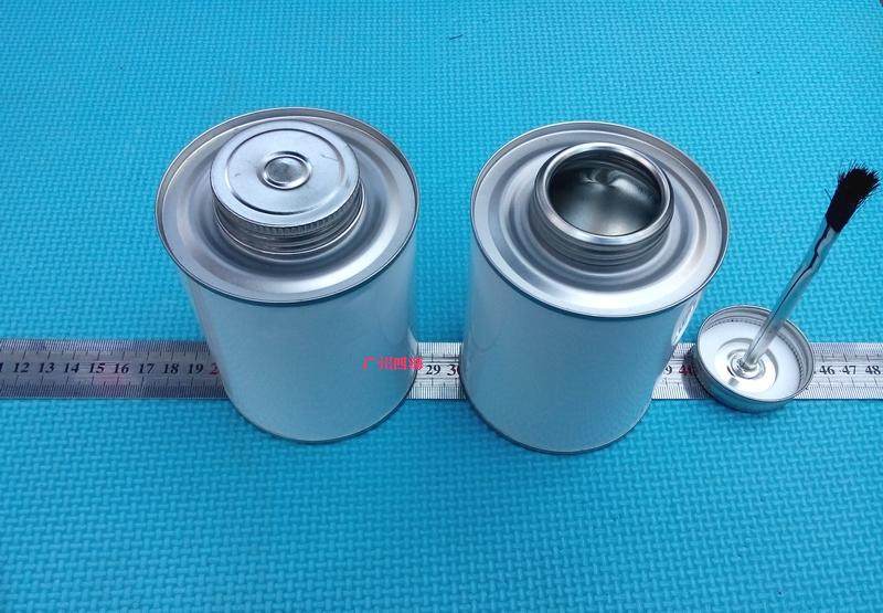 金属空罐 马口铁罐 0.5L油漆罐 白铁罐 500毫升铁罐 瓶盖带刷子,淘宝优惠券,粉丝福利购,淘宝优惠卷