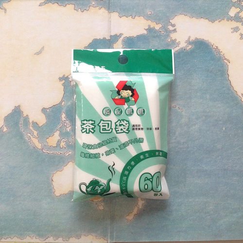 台湾产环保妈妈 60枚 茶包袋茶叶袋泡茶袋花茶袋卤味药膳包10*7cm - 图1