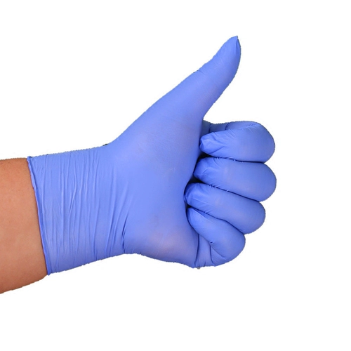 Бесплатная доставка –class Blue Ondayable Ding Qing Dinglin Glove Rubber Latex Experiment Food Glove Pvc Glove 100