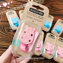 Suvinies new Bear Suavinex pacifier chain baby pacifier soothes pacifier to prevent hanging chain 0M 