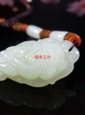 貔貅红玛瑙一夜暴富白玉手串