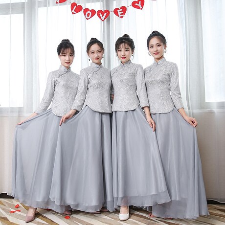 chinese bridesmaid dresses