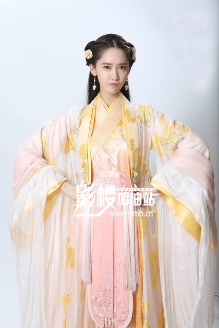 God of War Zhao Zilong TV series Hanfu Lin Yoona costume