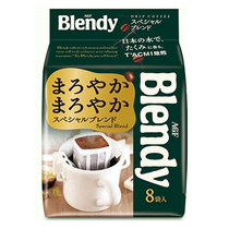 (Tiancat Supermarket) Japan imports AGF Blendy filter Bubble Dripping HANGING EAR COFFEE POWDER 56g BAGS