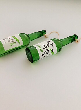 韩版原创设计个性潮人啤酒瓶耳钉