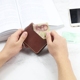 Gói thẻ tài xế Da handmade siêu mỏng da lộn nguyên bản nam da đa chức năng giấy phép lái xe bao da tùy chỉnh - Chủ thẻ ví đựng thẻ charles and keith Chủ thẻ