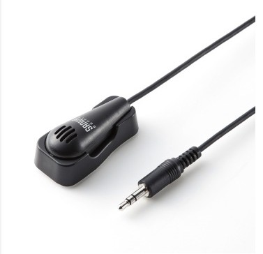 日本Sanwa Supply MM-MC24領夾別針型便攜全向麥克風會議Skype家用辦公遊戲YY/錄音/語音聊天PC筆記本麥克風