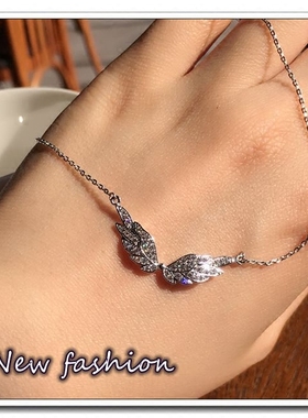 超闪仿真双翼天使之钻石锆石