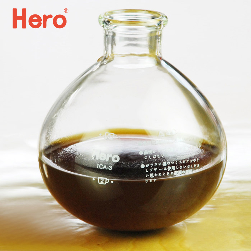 Hero虹吸壺配件 虹吸式咖啡壺玻璃杯下座3人份 家用煮咖啡機下壺