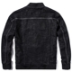 Rehagel Tide thương hiệu áo khoác denim nam size lớn cho nam màu đen lỏng lẻo gió đơn giản cộng với phân bón tăng áo khoác - Cực lớn quần tây Cực lớn