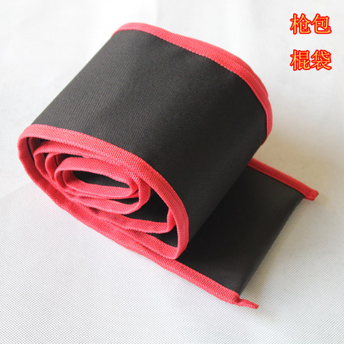 新品 耐磨牛津布红缨枪套 枪包 武术棍套 棍袋子帆布防水背包2米 - 图1