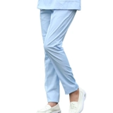 Униформа медсестры, раздельные штаны, комплект, белая униформа врача, синий розовый корсет для работы, эластичная талия, облегающий крой