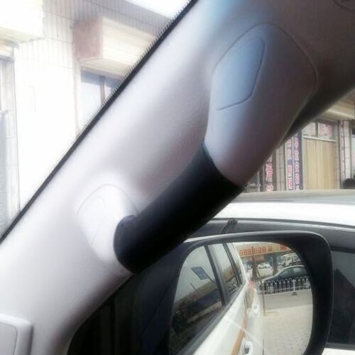适用于丰田普拉多 霸道 酷路泽真皮AB柱拉手套扶手套顶棚手拉套 - 图1