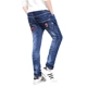 Quần jeans bé trai xuân thu mới 12 bé lớn mùa hè quần bé trai 10 quần bé ngoại mỏng thủy triều 15 tuổi - Quần jean quần jean nam mùa đông 1-7 tuổi Quần jean