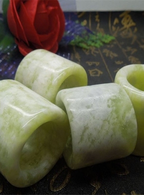 辽宁岫玉扳指戒指岫玉玉石款源直供款促销款