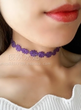 choker韩国进口唯美风蕾丝项链