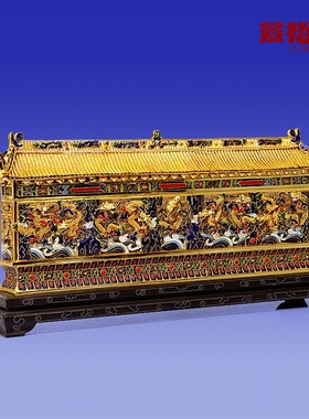 珐琅景裕泰铜商务手工艺品