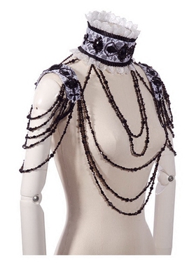 魔叹rq-bl哥德华丽风项链组颈圈